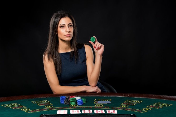 Antarmuka permainan baccarat langsung PG Soft dengan opsi taruhan yang jelas